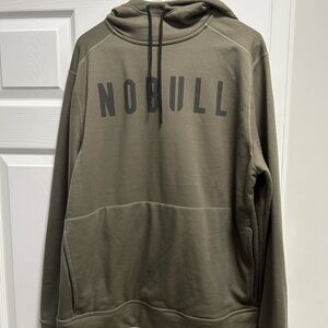 NOBULL Men's Green Pullover Hoodie